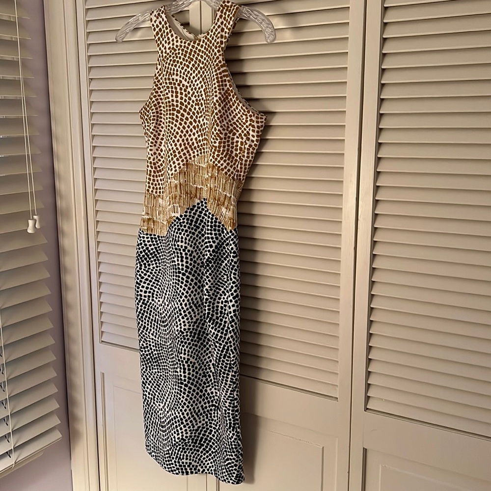 H&M body on midi dress